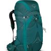 Gang Osprey Rucksackreisen | Eja 58-Pack Fur Damen Tiefblaugrun