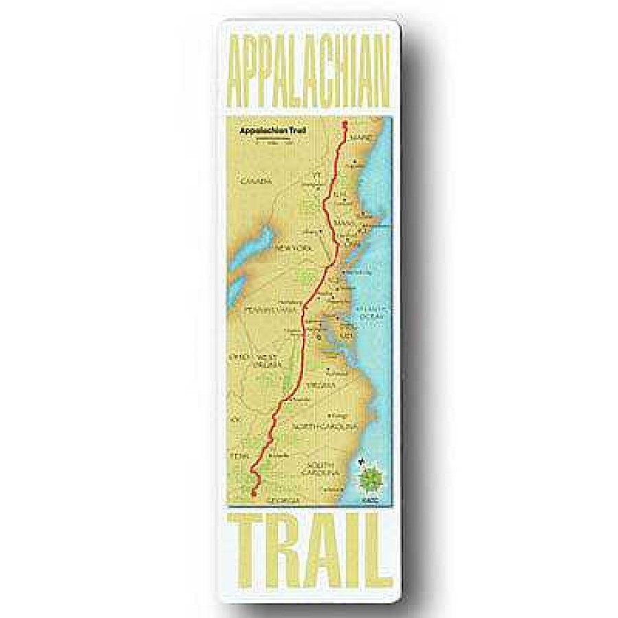 Gang Appalachian Trail Conservancy | Karte Auf Einem Blaze-Magneten