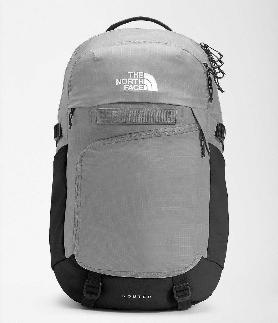 Gang The North Face Tagesrucksacke | Router-Rucksack Mischgrau/Tnf-Schwarz