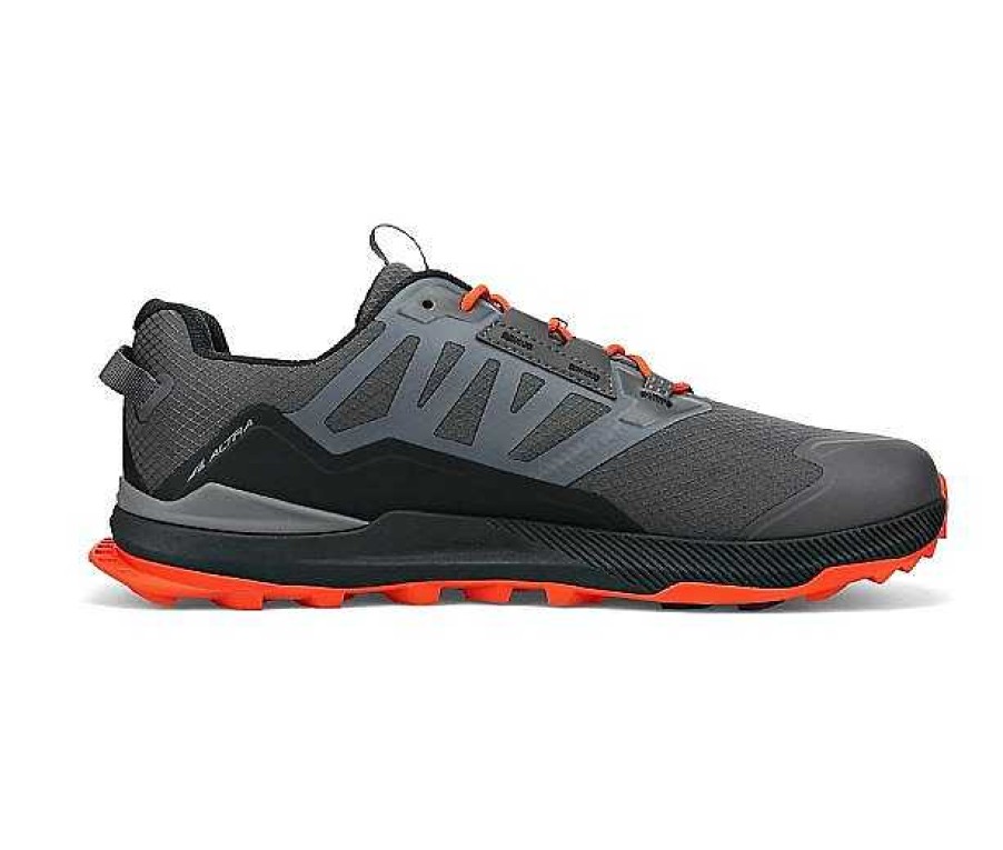 Schuhwerk Altra Schuhe | Lone Peak Allwetter-Low 2 Fur Herren Grau/Orange