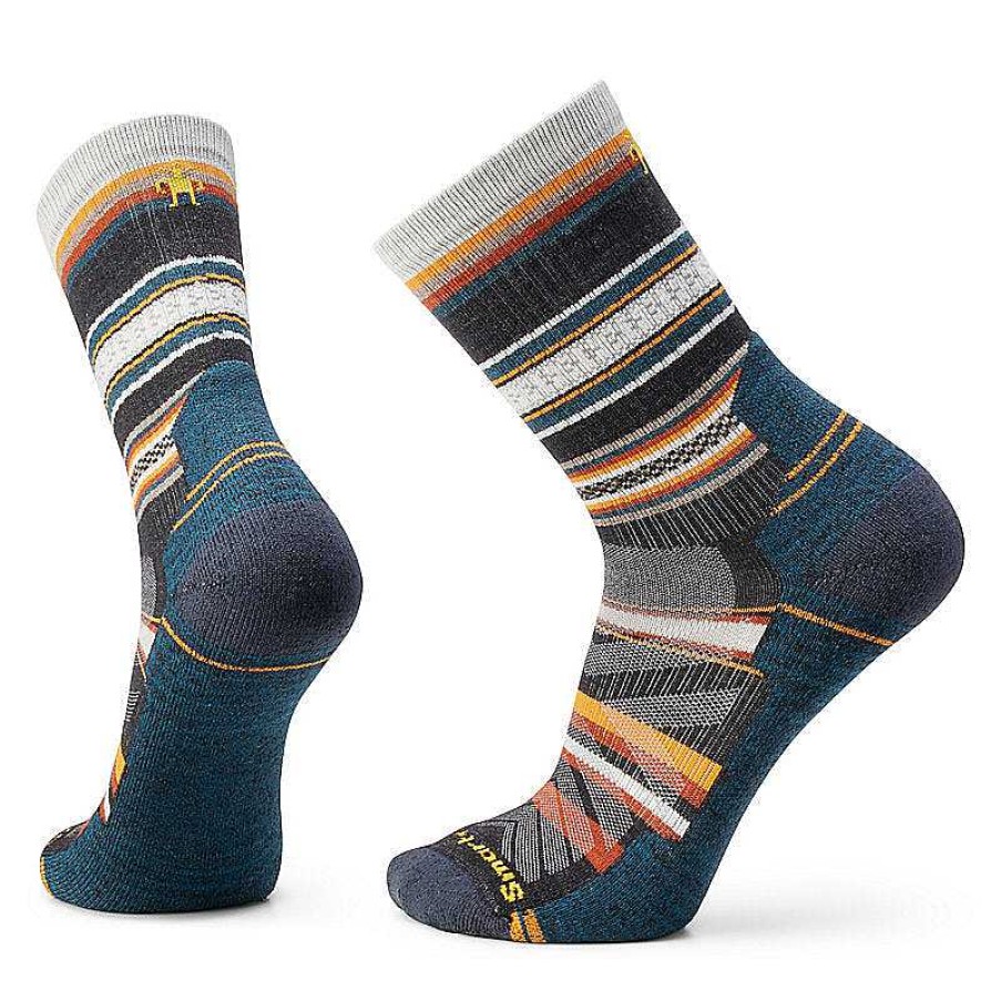 Herren Smartwool Socken | Hike Light Cushion Panorama Crew Socken Fur Herren