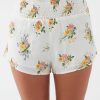 Damen O'Neill Kurze Hose | Cove Roses Shorts Fur Damen Winterweis