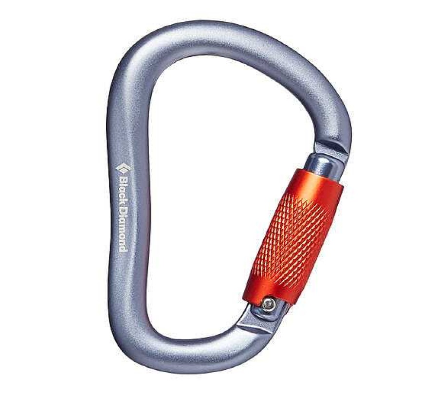 Gang Black Diamond Equipment | Rocklock Twistlock-Karabiner Grau