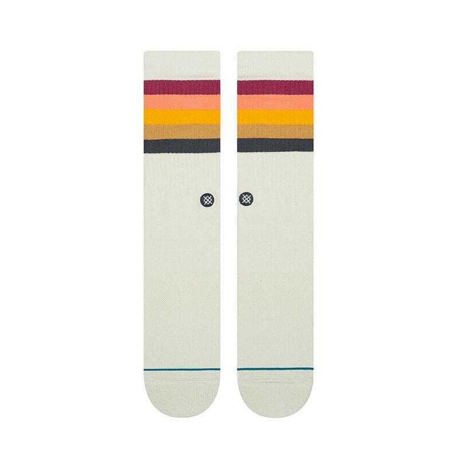 Herren Stance Socken | Maliboo Crew-Socken Hellblau