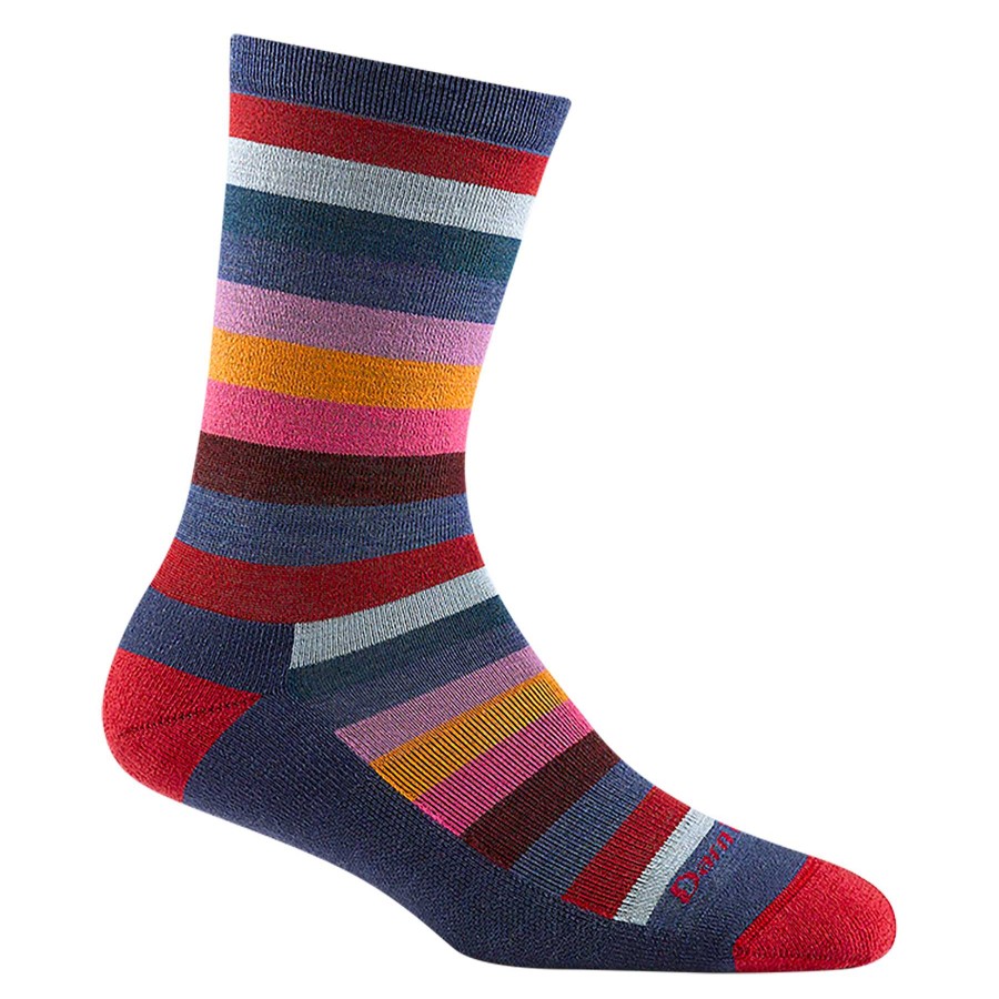 Damen Darn Tough Socken | Mystic Stripe Crew Leichte Lifestyle-Socken Fur Damen