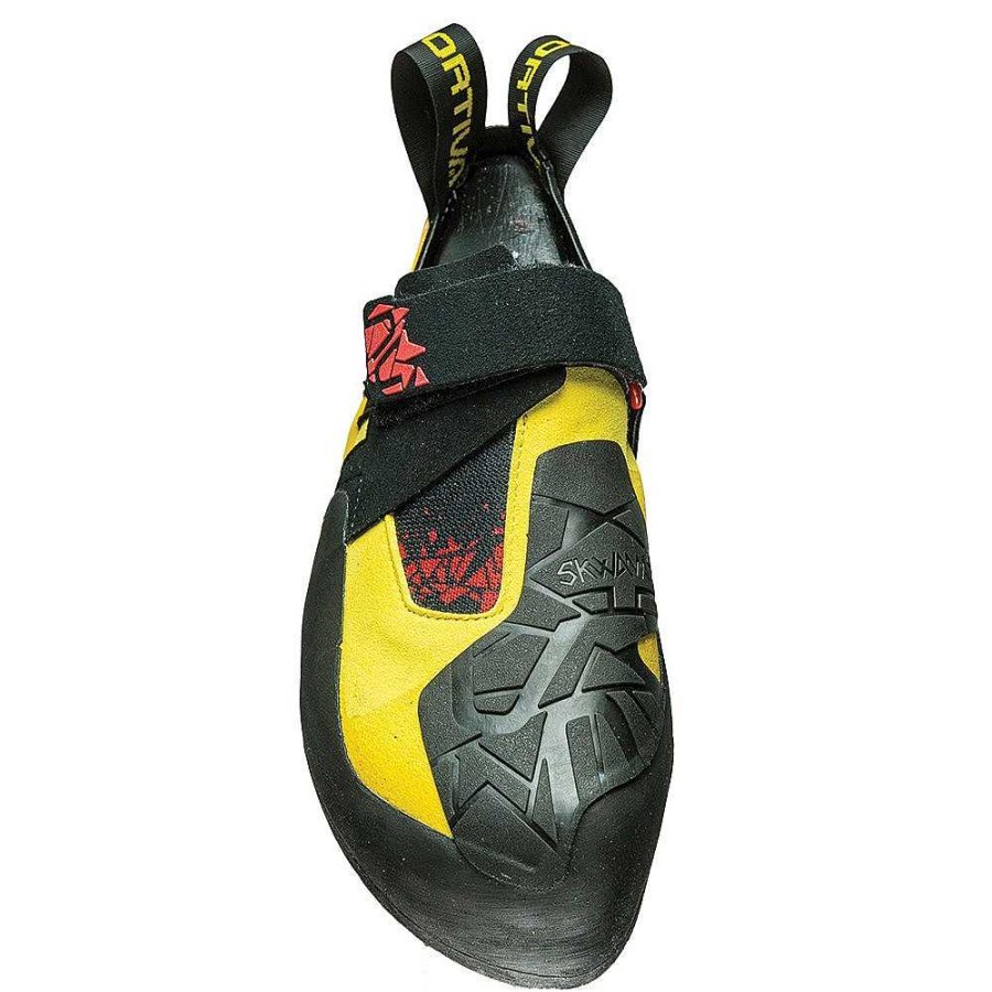 Schuhwerk La Sportiva Schuhe | Skawama Kletterschuhe Fur Herren Schwarz Gelb