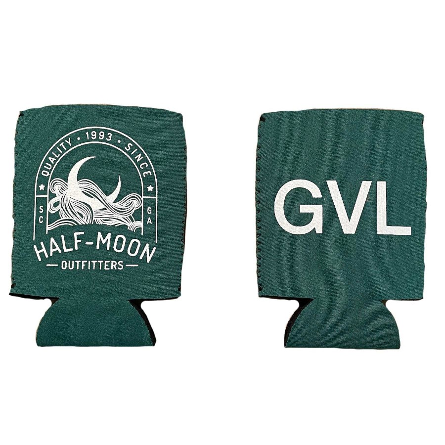 Half-Moon-Kollektion Half-Moon Outfitters Halbmond-Ausrustung | Stadtlogo Koozie