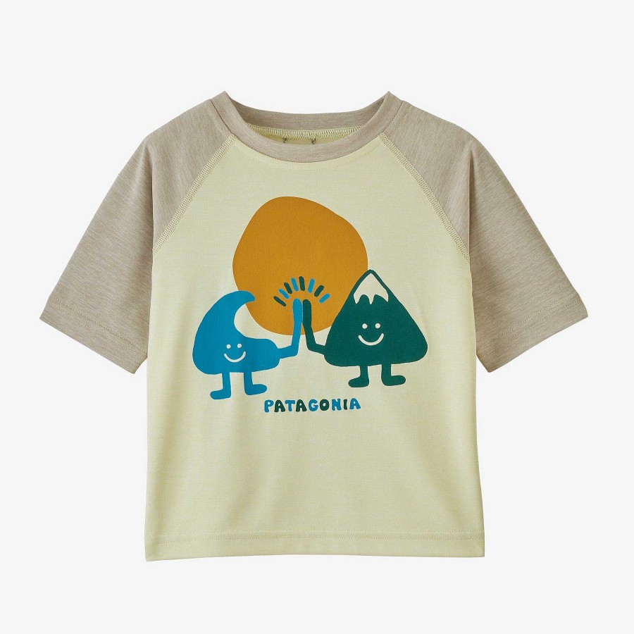 Kinder Patagonia Oberteile | Capilene Cooles Tagliches T-Shirt Fur Babys