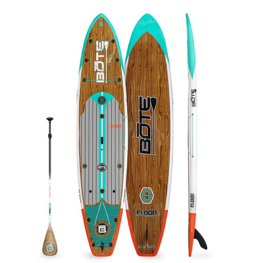 Gang Bote | 12' Flood Paddle Board Klassische Zypresse