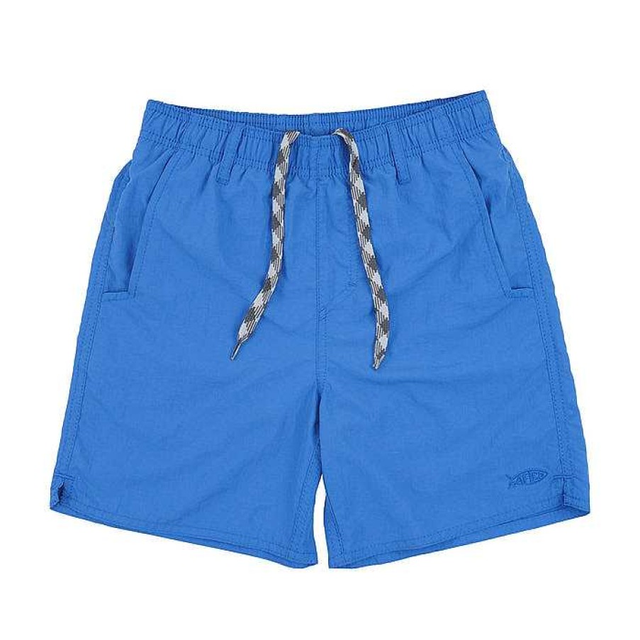 Kinder AFTCO Unterteile | Boyfish Badehose Fur Jungen Nautisches Blau