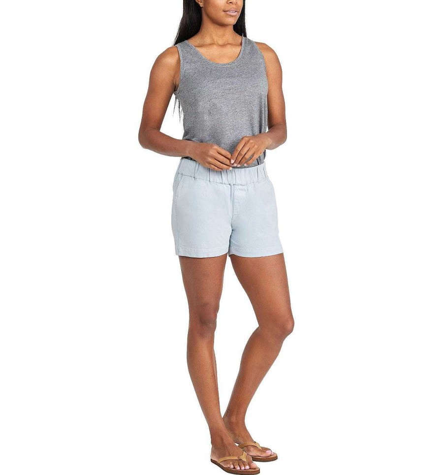 Damen Free Fly Apparel Kurze Hose | Stretch-Canvas-Shorts Fur Damen