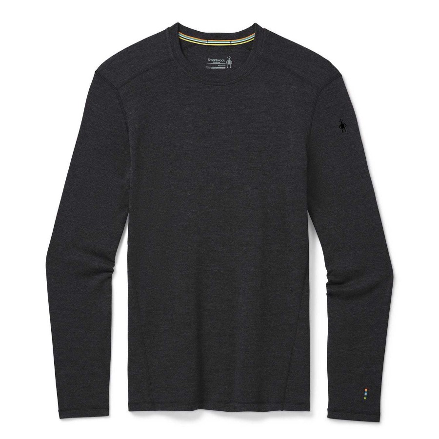 Herren Smartwool Baselayer Und Unterwasche | Merino 250 Base Layer Crew Fur Herren Kohleheide