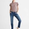 Damen Duer Hose | Performance-Denim-Girlfriend-Jeans Fur Damen