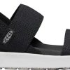 Schuhwerk Keen Sandalen | Elle Backstrap Sandalen Fur Damen Schwarz