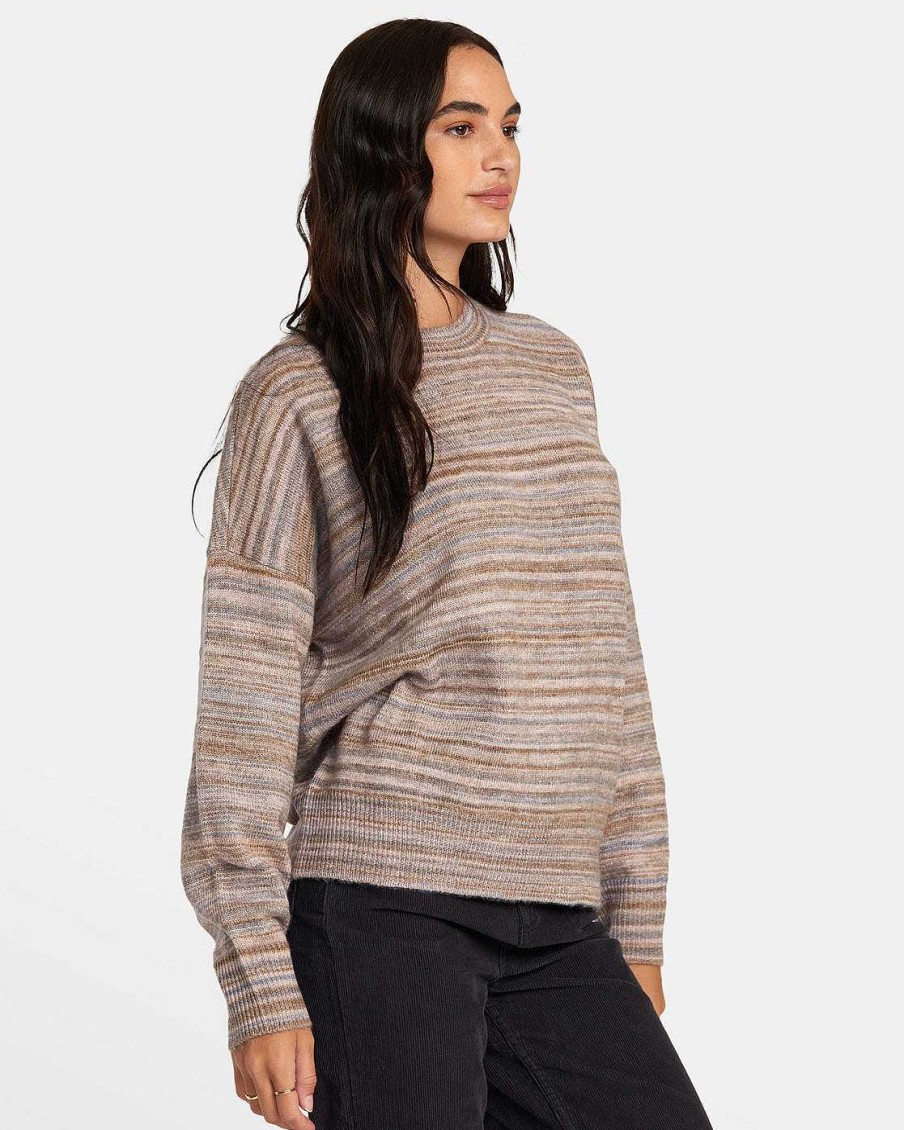 Damen RVCA Pullover & Hoodies | Garcia Pullover Fur Damen Java