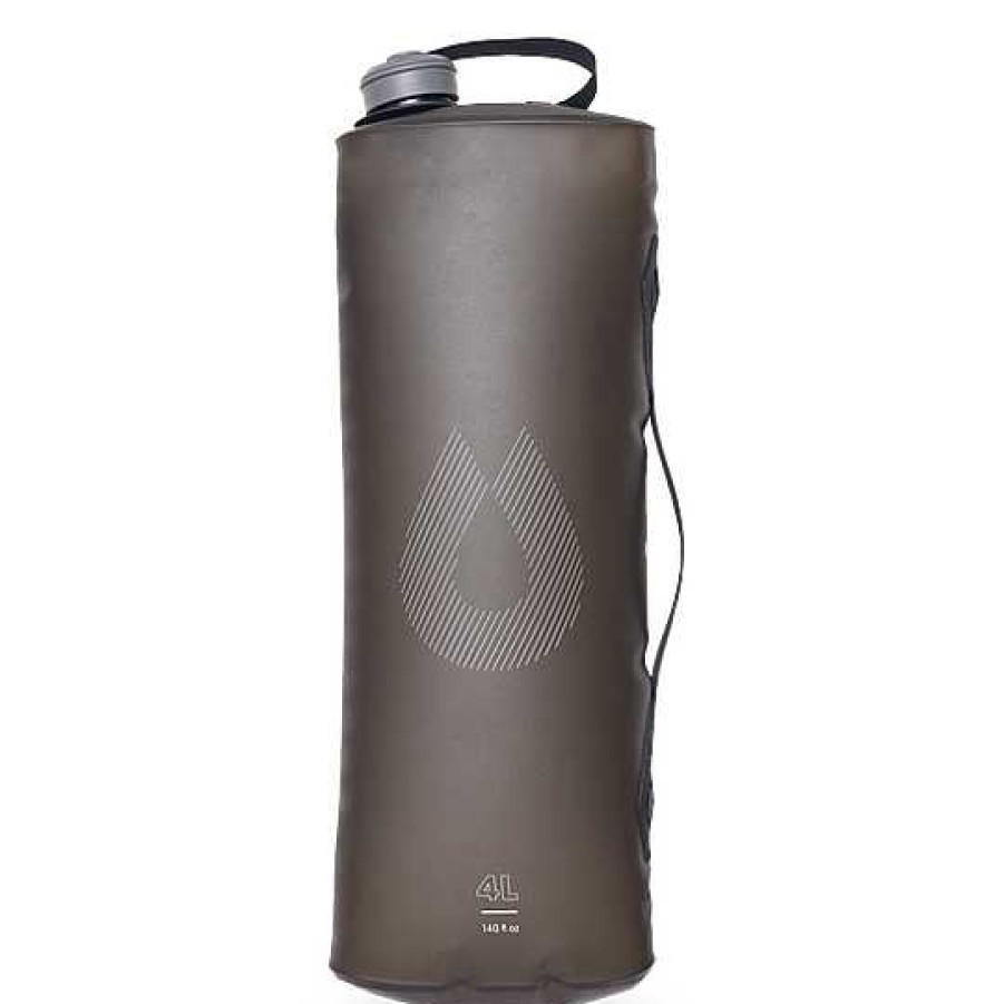 Gang Hydrapak Stauseen | Seeker 4L Ultraleichter Wasserspeicher Mammutgrau