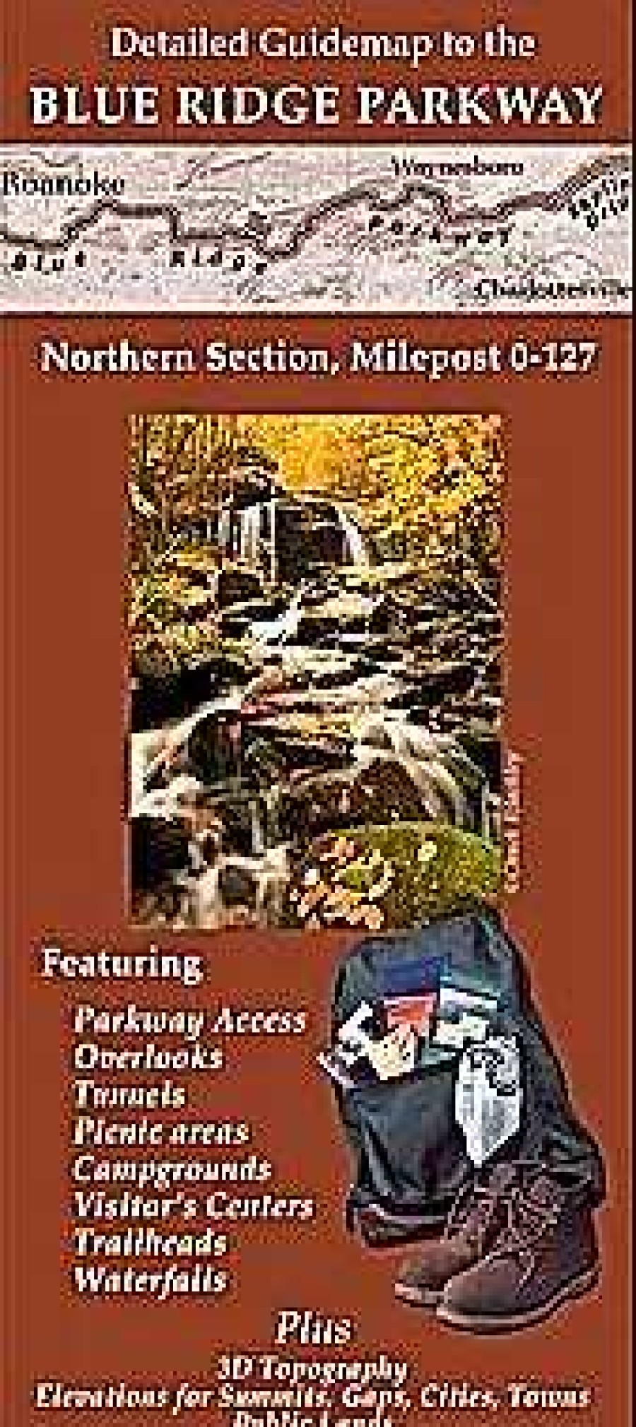 Gang Outdoor Path Publishing | Nordlicher Abschnitt Des Blue Ridge Parkway, Milepost 0-123