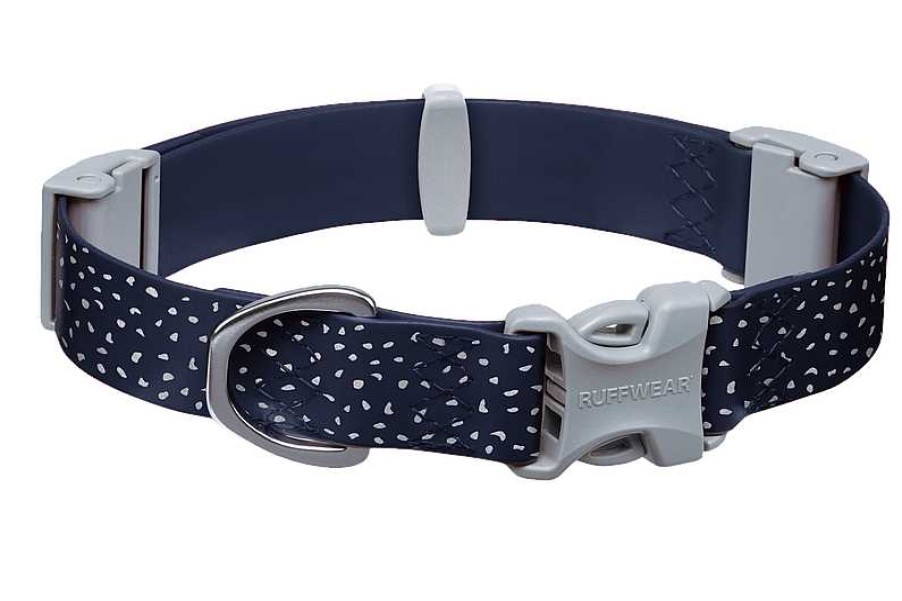 Gang Ruffwear | Confluence Wasserdichtes Hundehalsband Mitternachtsblau