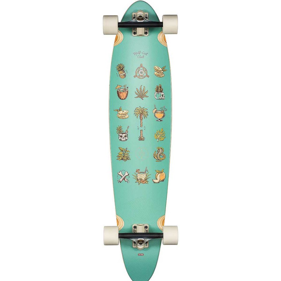 Gang Globe | Pinner Classic 40" Skateboard Halbschnitt