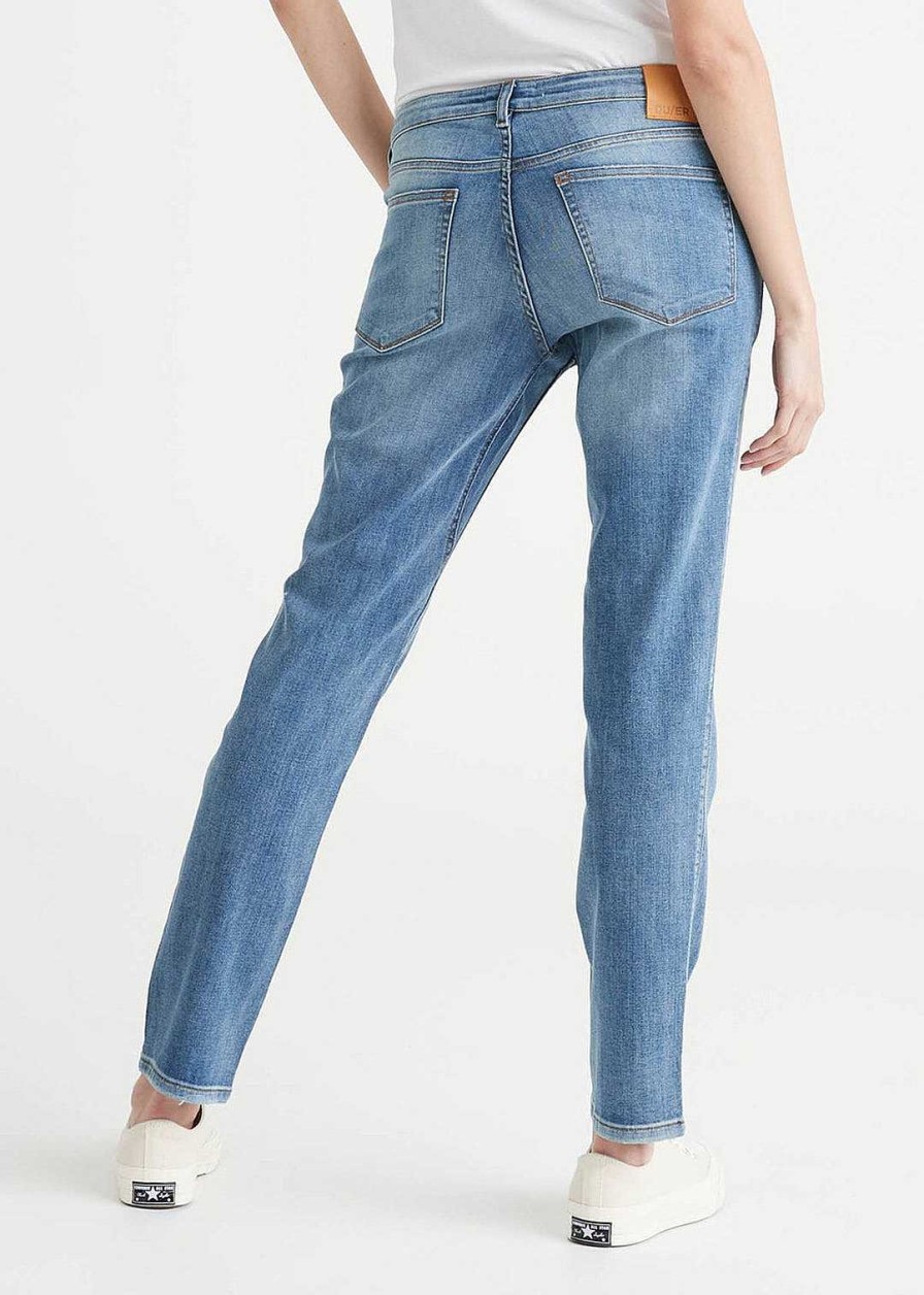 Damen Duer Hose | Performance-Denim-Girlfriend-Jeans Fur Damen