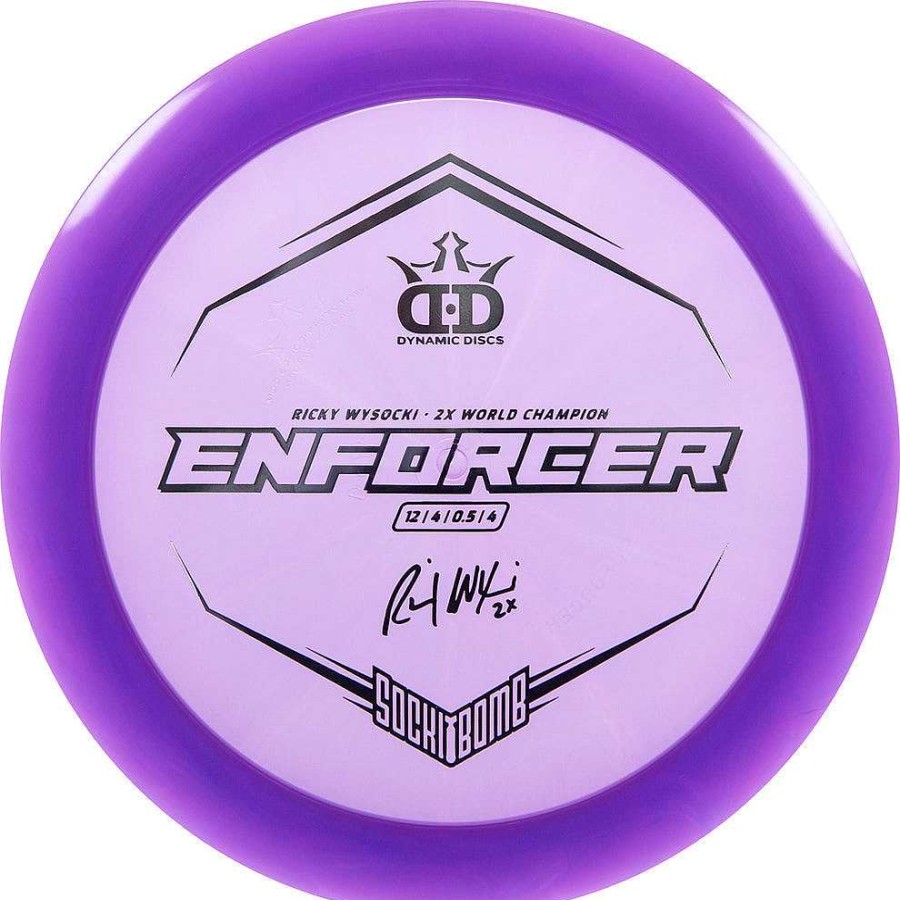 Gang Dynamic Discs | Lucid Enforcer Ricky Wysocki Sockibomb-Stempel Sortiert