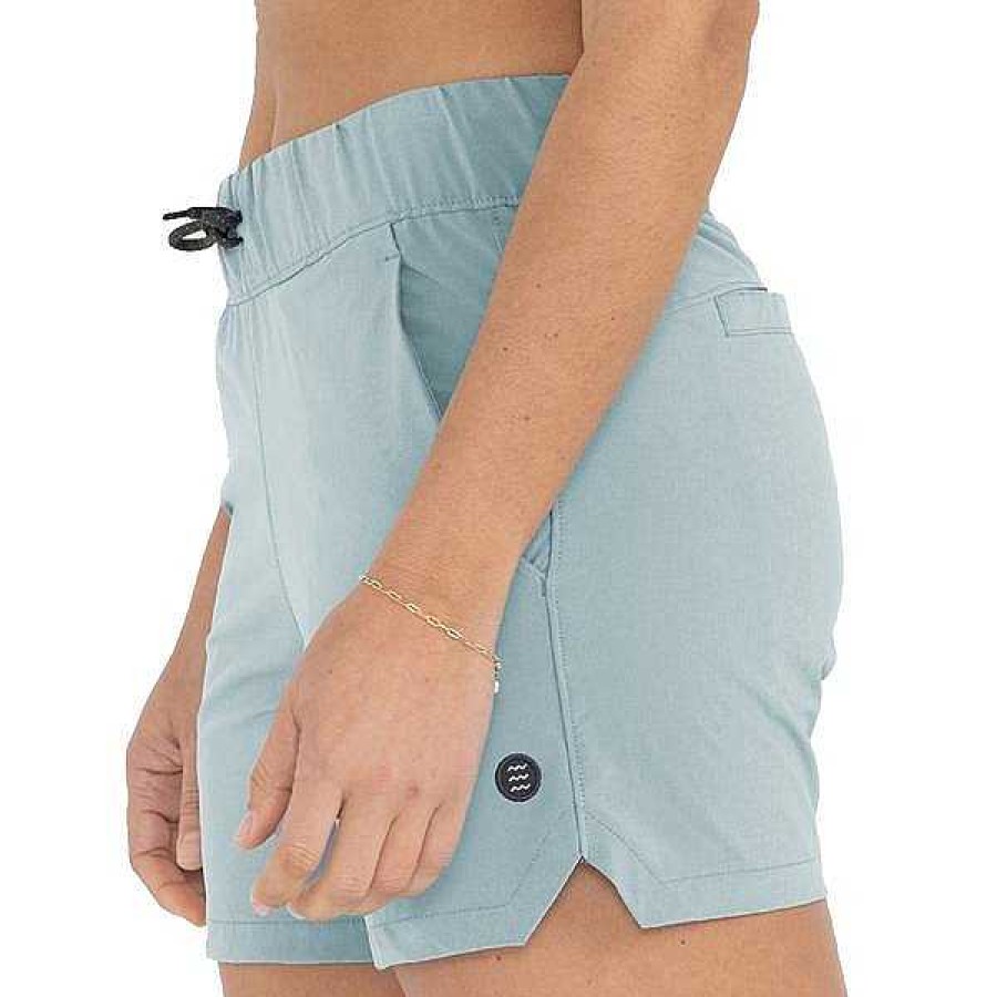 Damen Free Fly Apparel Kurze Hose | Swell Short Fur Damen