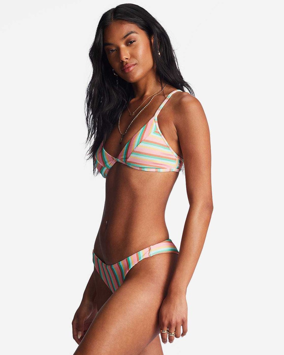 Damen Billabong Bademode | Island Glow Tanlines Charlie Festes Triangel-Bikinioberteil Fur Damen Multi