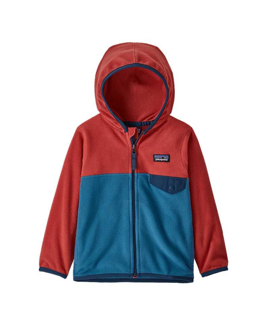 Kinder Patagonia Vlies | Micro D Snap-T Fleecejacke Fur Babys