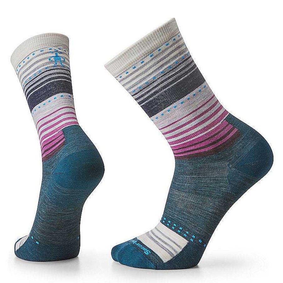 Damen Smartwool Socken | Everyday Stitch Stripe Zero Cushion Socken Fur Damen