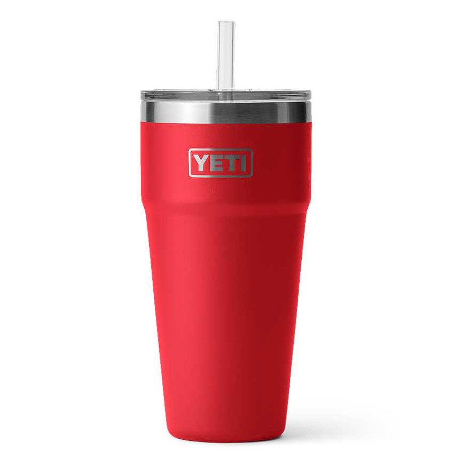 Gang Yeti Flaschen Und Tassen | Rambler 26Oz Stapelbarer Becher Mit Strohdeckel