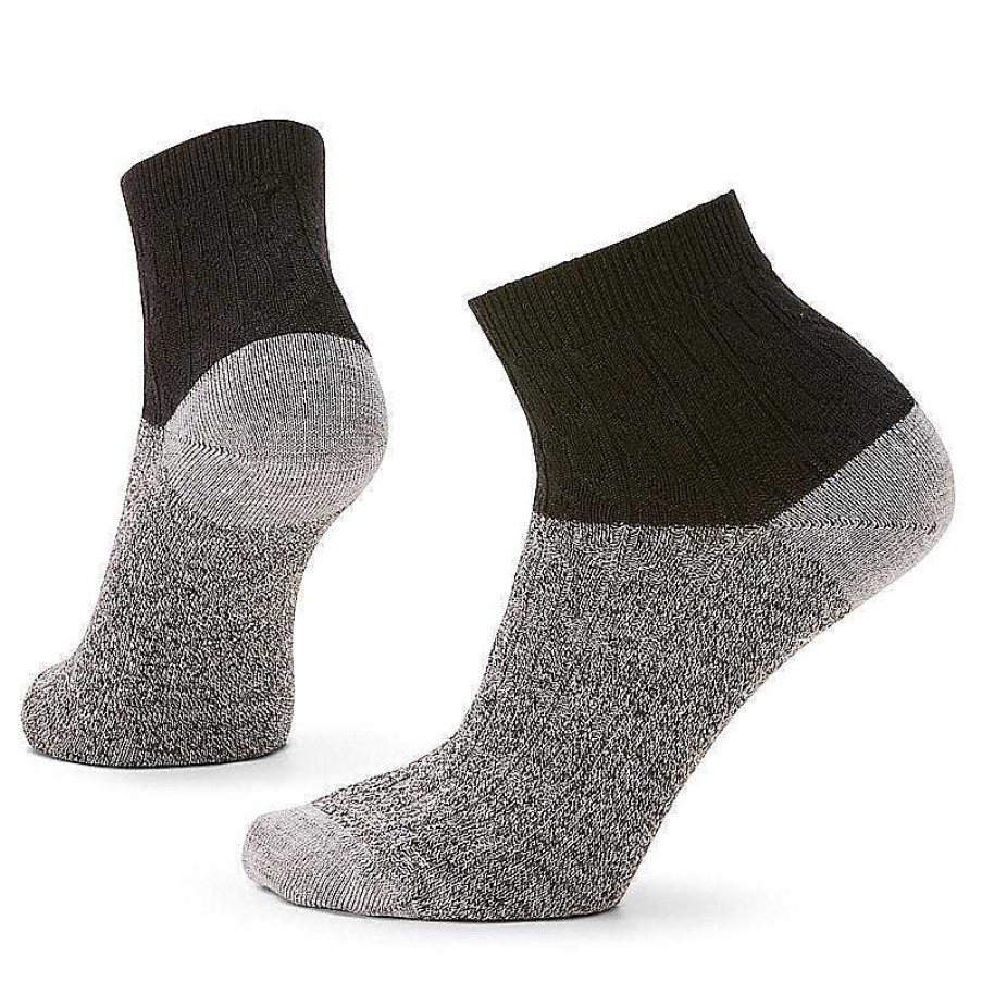 Damen Smartwool Socken | Alltagssocken Mit Zopfmuster Fur Damen