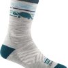 Damen Darn Tough Socken | Pacer Micro Crew Ultraleichte Laufsocken Fur Damen Grau