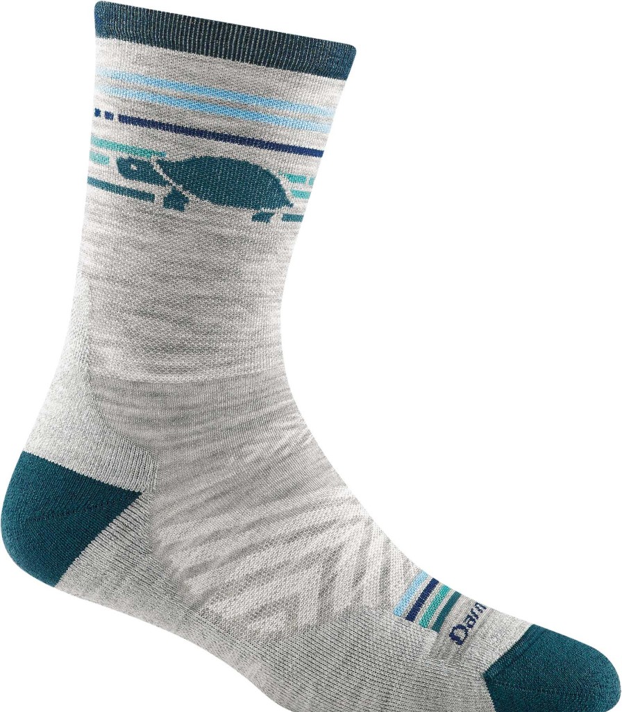 Damen Darn Tough Socken | Pacer Micro Crew Ultraleichte Laufsocken Fur Damen Grau