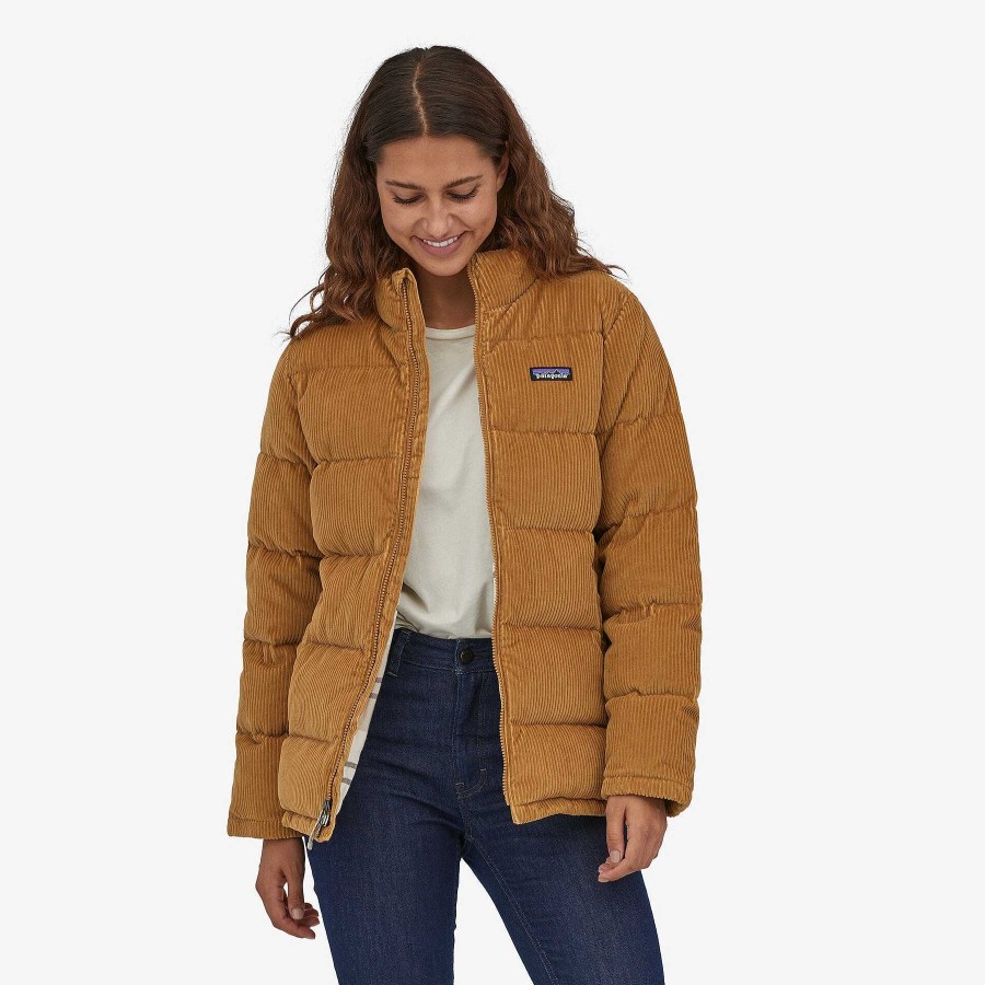 Damen Patagonia Isolierung | Cord-Fjordmantel Fur Damen Nest Brown