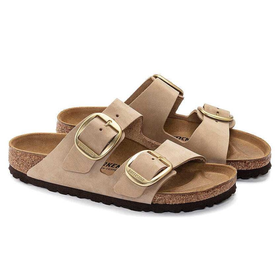 Schuhwerk Birkenstock Sandalen | Arizona-Sandalen Mit Groser Schnalle Fur Damen