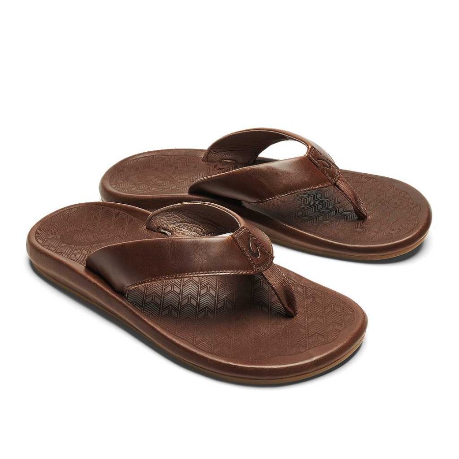 Schuhwerk Olukai Sandalen | Ilikai-Sandalen Fur Herren Toffee/Toffee