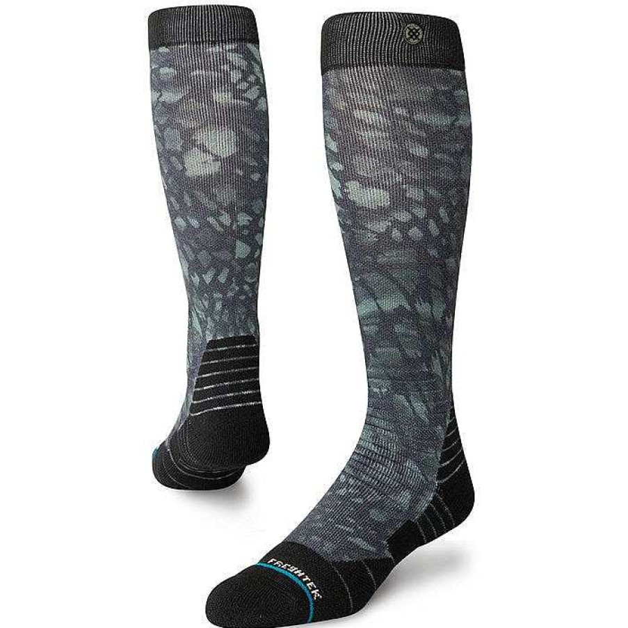 Herren Stance Socken | Reptilien-Schneesocken Grun