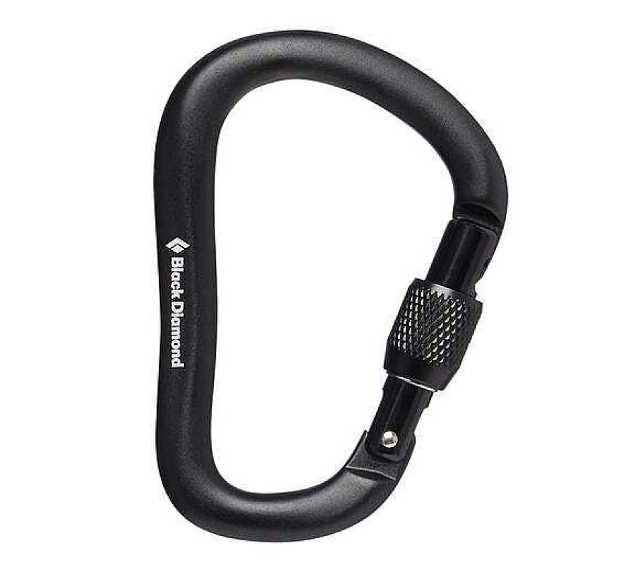 Gang Black Diamond Equipment | Rocklock-Schraubkarabiner Schwarz