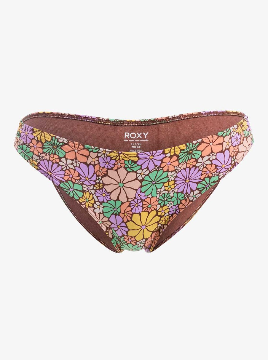 Damen Roxy Bademode | Alles Uber Sol Hipster-Bikinihose Root Beer Alles Uber Sol Mini