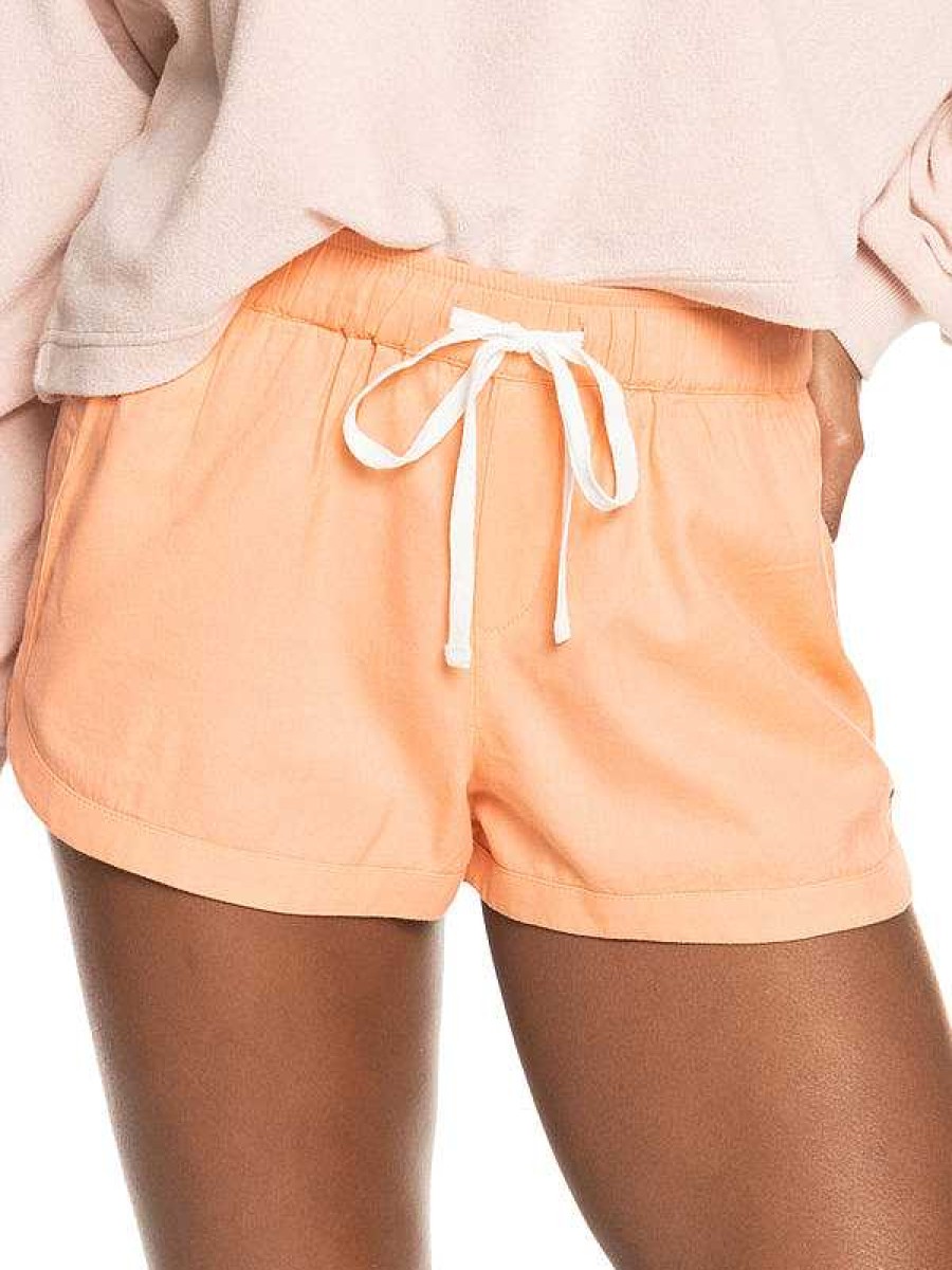 Damen Roxy Kurze Hose | Neue Elastische Shorts Von Impossible Love