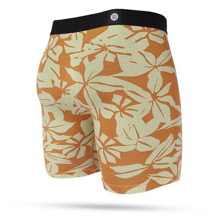 Herren Stance Baselayer Und Unterwasche | Ke Nui Butter Blend Boxershorts Mit Wholester Fur Herren Orange