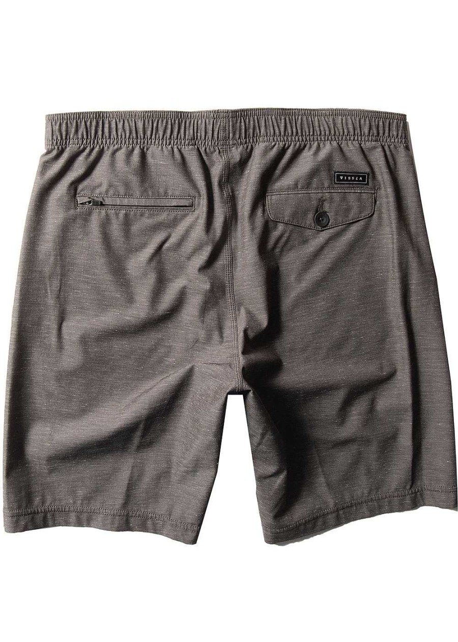 Herren Vissla Kurze Hose | Hanf No See Ums Eco 18" Elastische Shorts Phantom