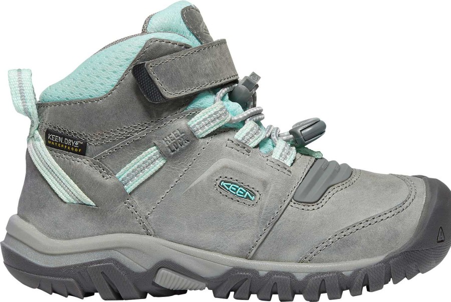 Schuhwerk Keen Stiefel | Ridge Flex Mid-Top Wasserdichte Wanderstiefel Fur Kinder