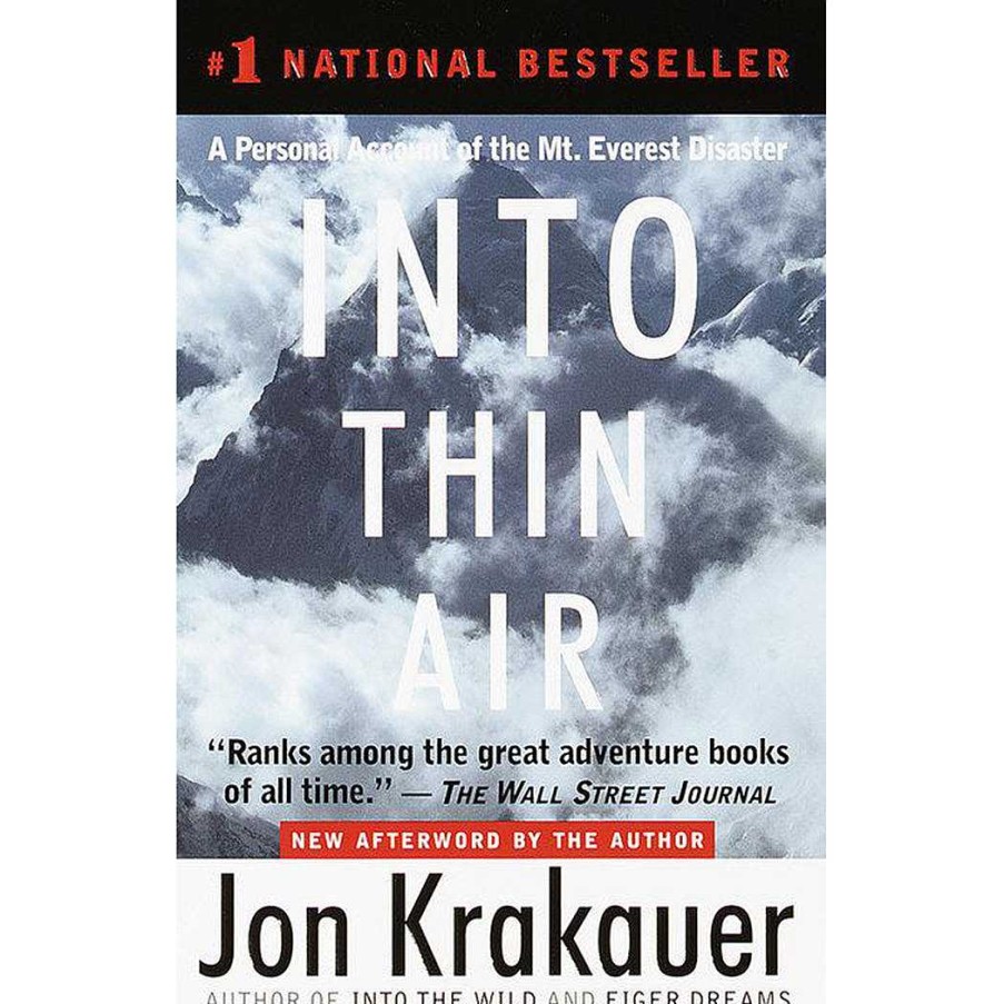 Gang Penguin Random House | Into Thin Air: Ein Personlicher Bericht Uber Die Mount-Everest-Katastrophe Von Jon Krakauer Eine Farbe