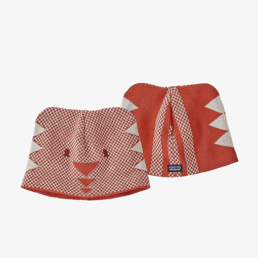 Kinder Patagonia Kopf- Und Halsbekleidung | Animal Friends Beanie Fur Babys