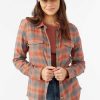 Damen O'Neill Hemden | Nash Flanellhemd Fur Damen Ton