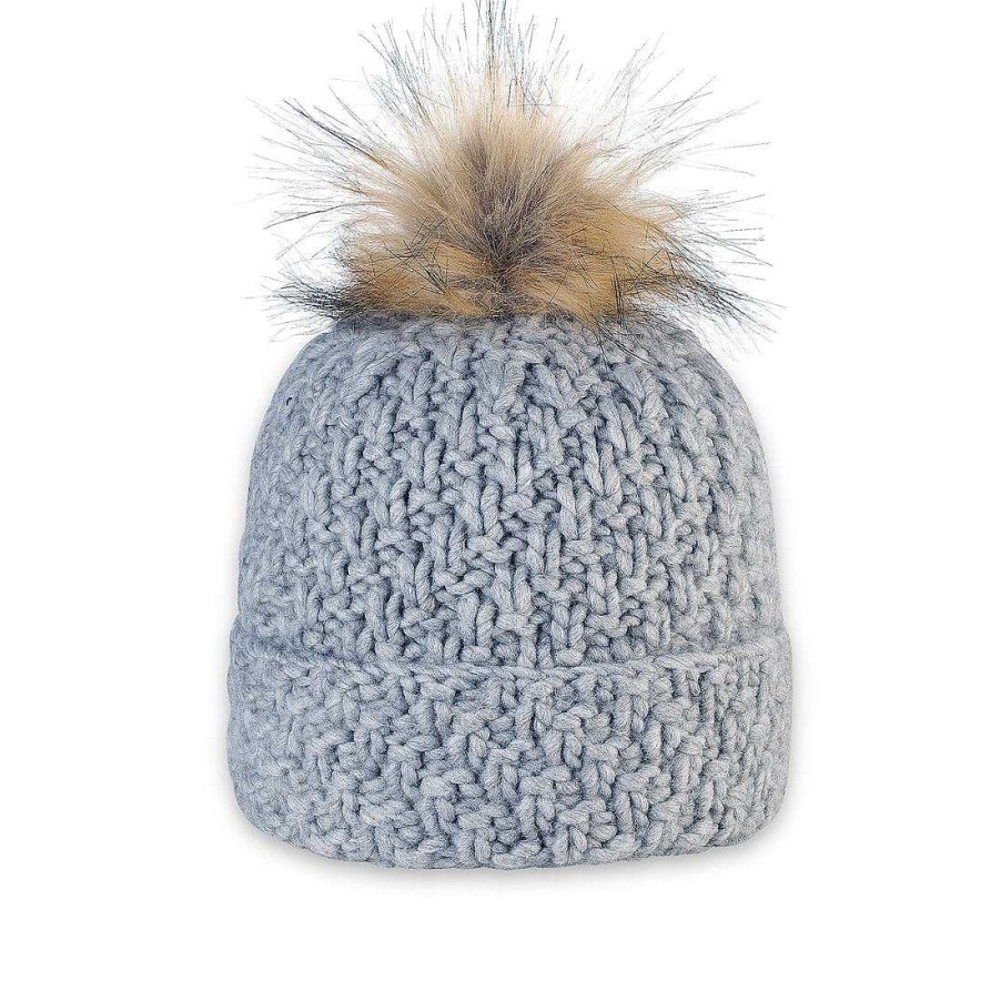 Damen Pistil Kopf- Und Halsbekleidung | Diva Beanie Fur Damen Grau