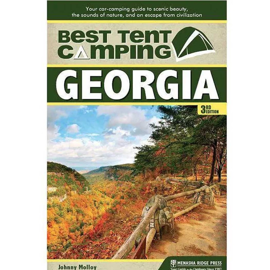 Gang Menasha Ridge Press | Bestes Zeltcamping: Georgia, 3. Auflage Von Johnny Molloy Eine Farbe