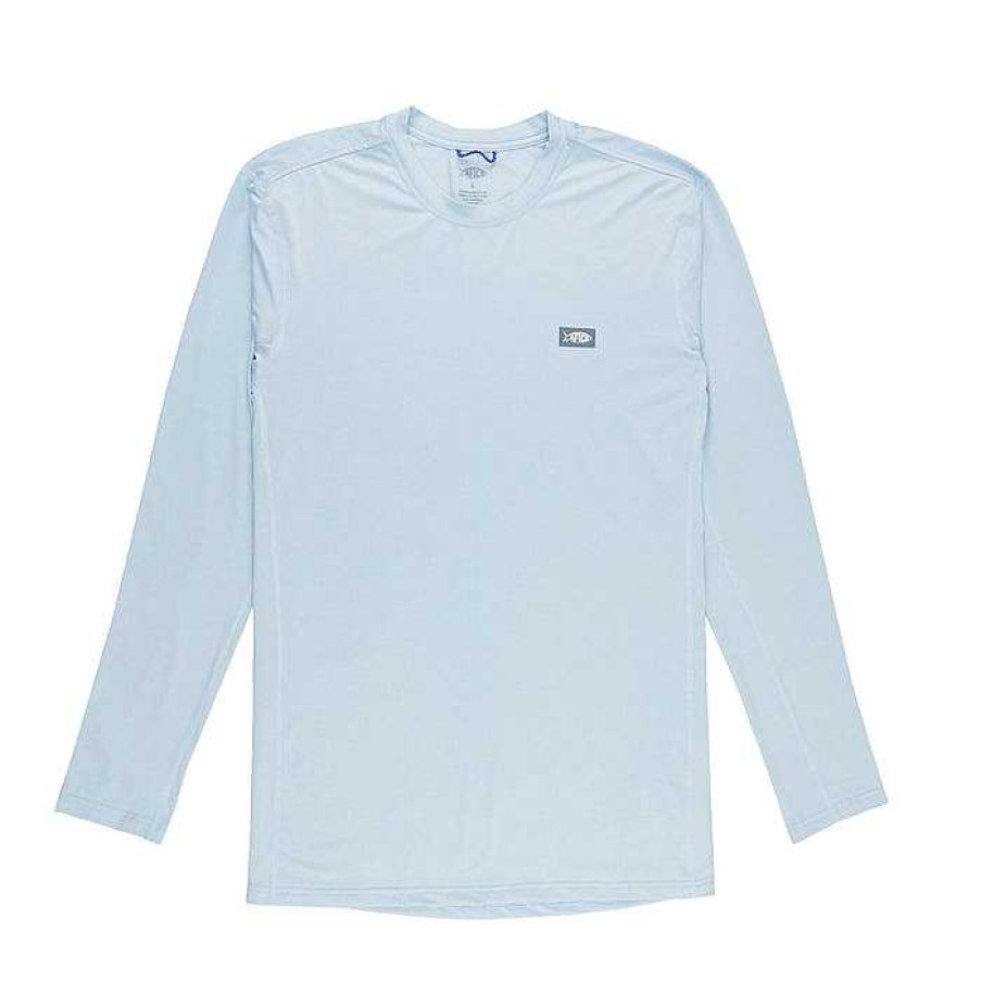 Herren AFTCO Leistung | Air-O Mesh Ls Sonnenschutzshirt