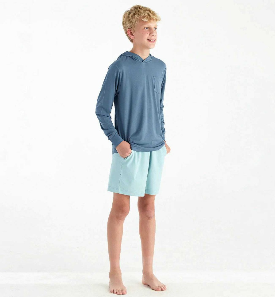 Kinder Free Fly Apparel Unterteile | Breeze-Shorts Fur Jungen